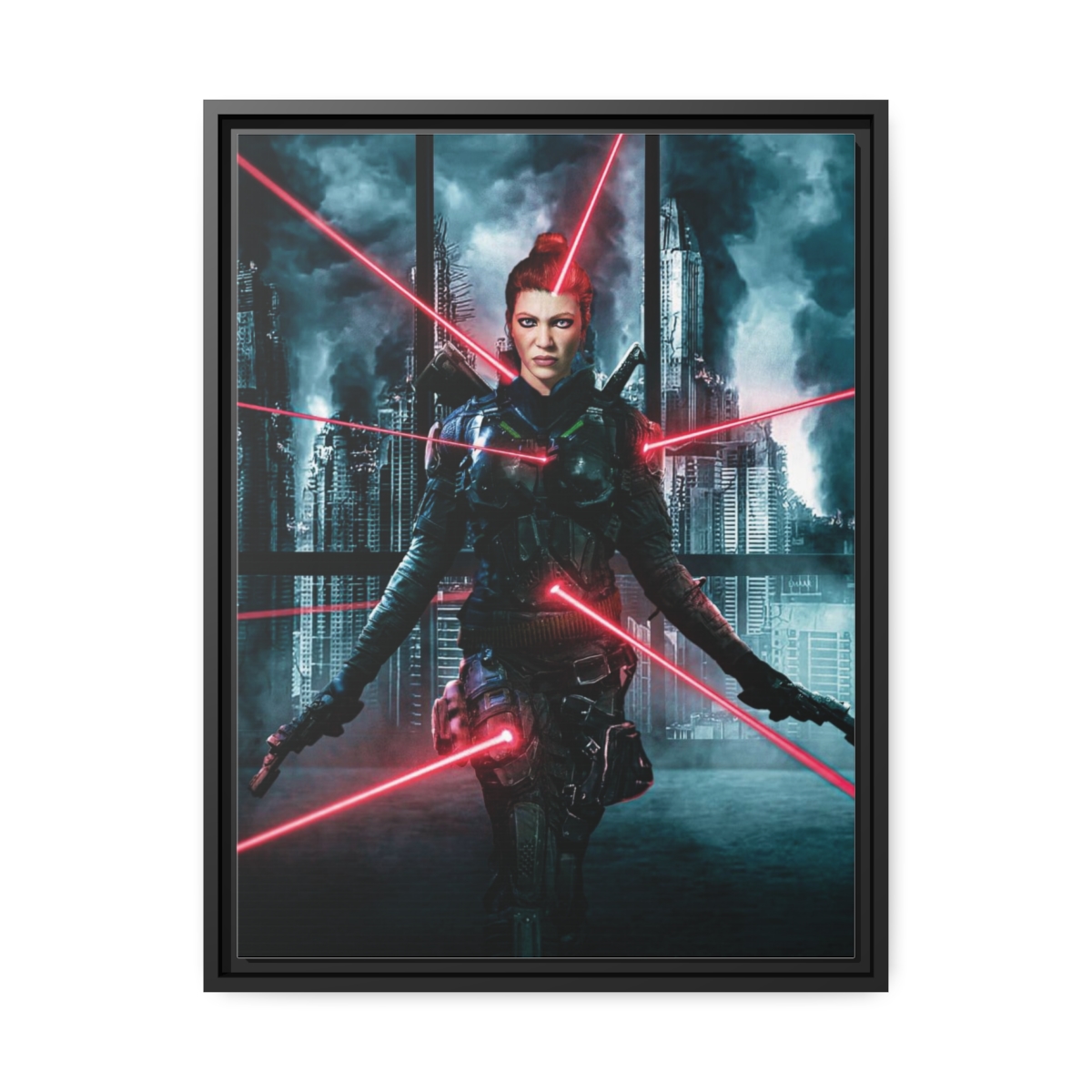 Copy of Rogue Assassin epic jumbo canvas art limited edition (18x24) vertical